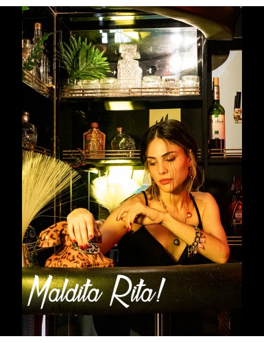 Celia Blanco con colección completa GRAFFITI de la marca española Maldita Rita venta online