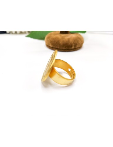 lateral del anillo Doblón de Maldita Rita, bisutería online