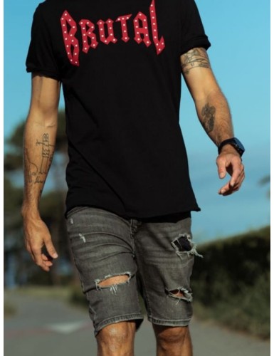 Camiseta unisex Brutal con tachuelas de la marca Aire Retro
